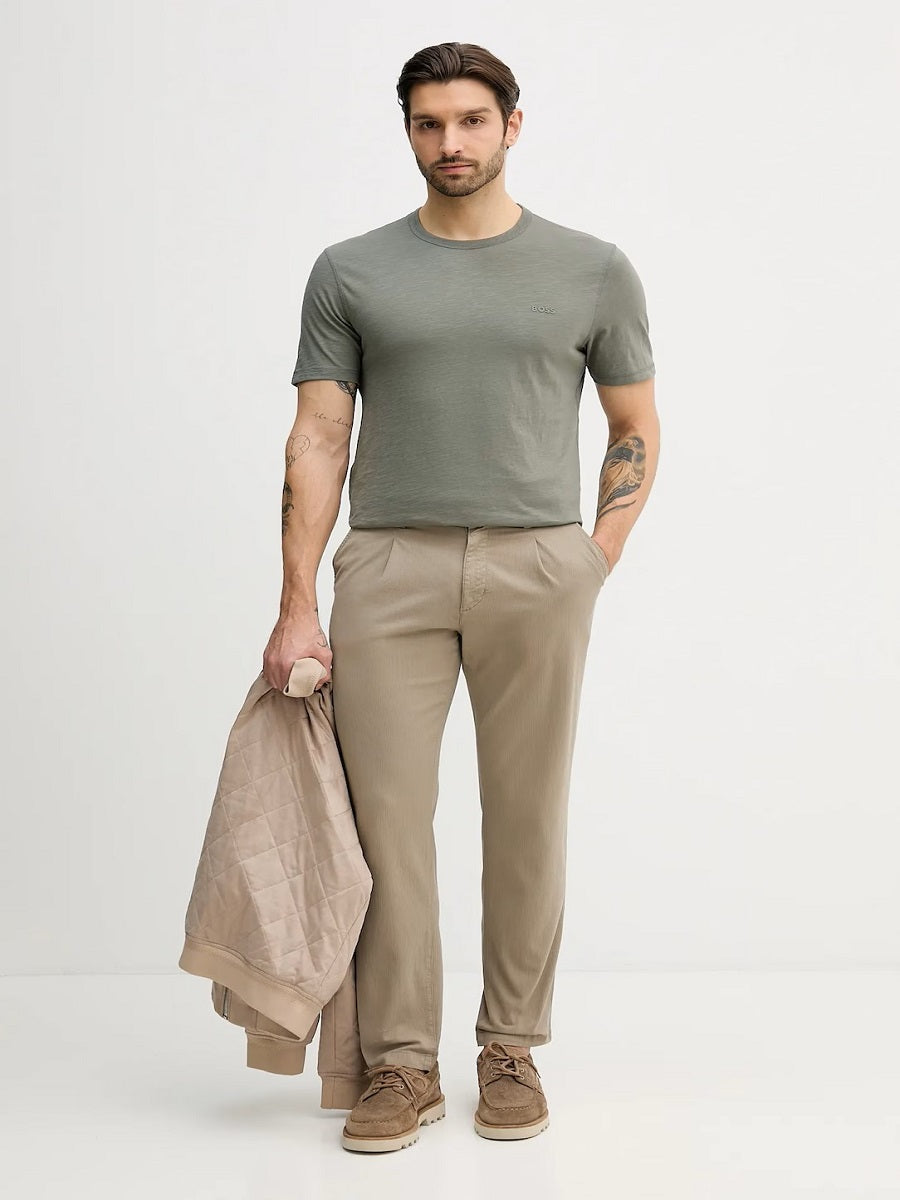 BOSS Leisure Trouser - Chino-Pleated-1