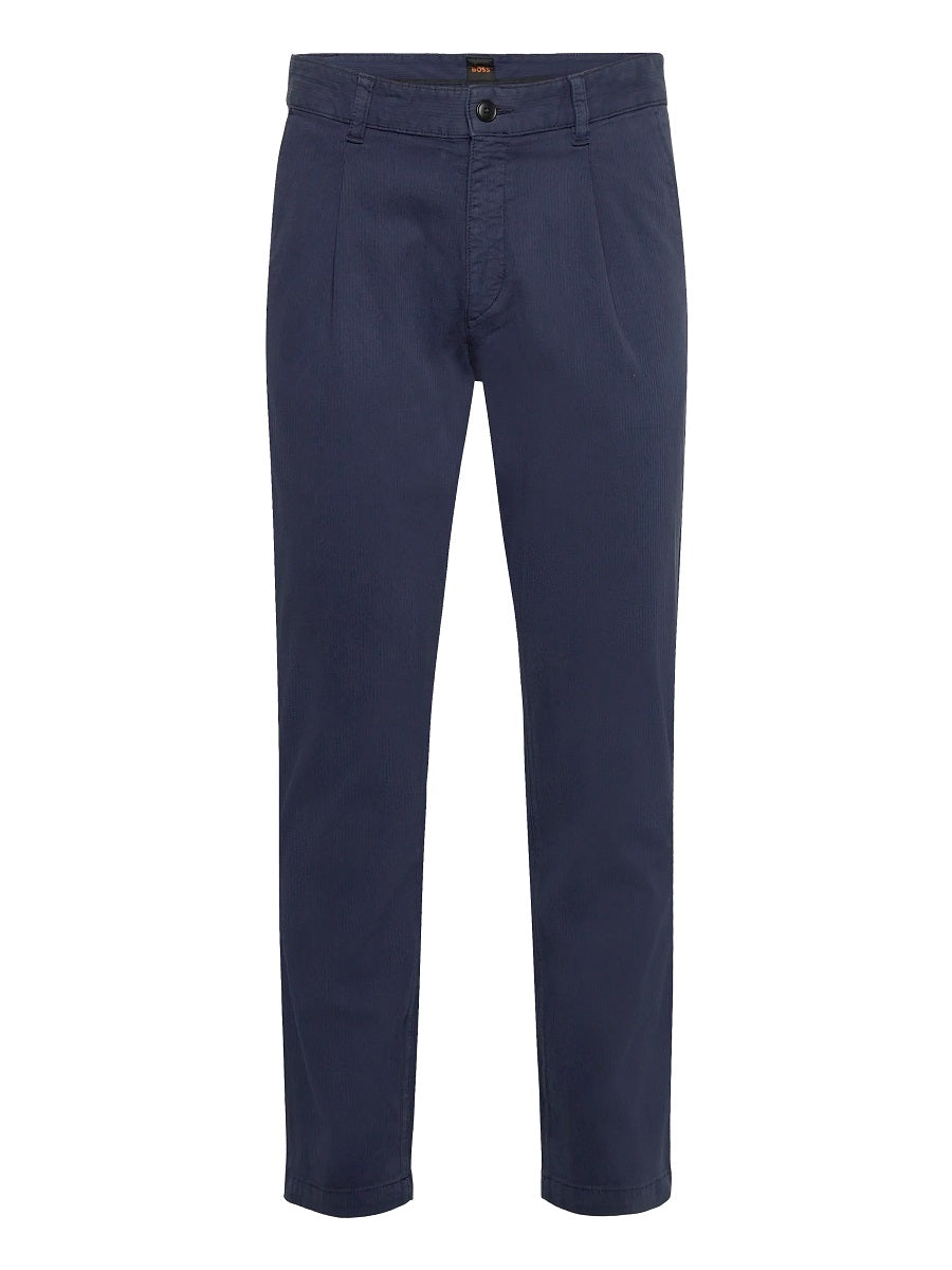 BOSS Leisure Trouser - Chino-Pleated-1