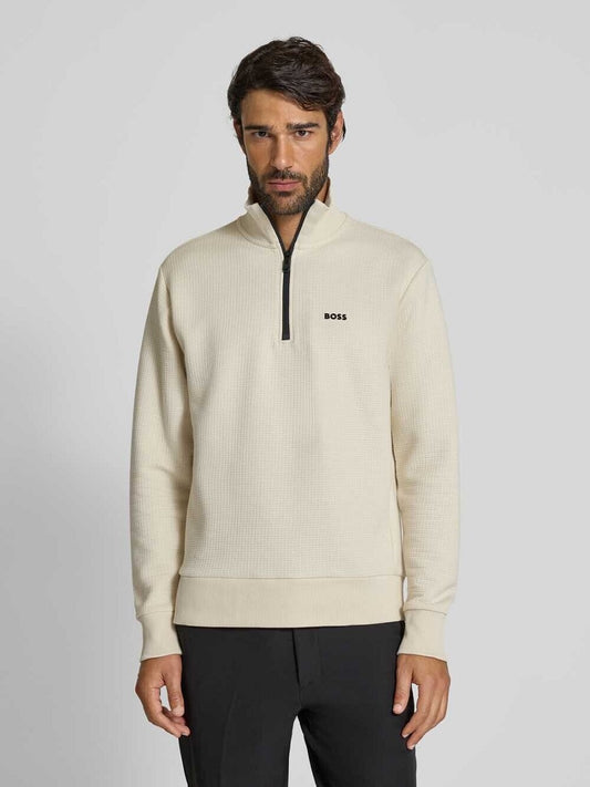 BOSS Half Zip Sweatshirt - SW_League Sweat