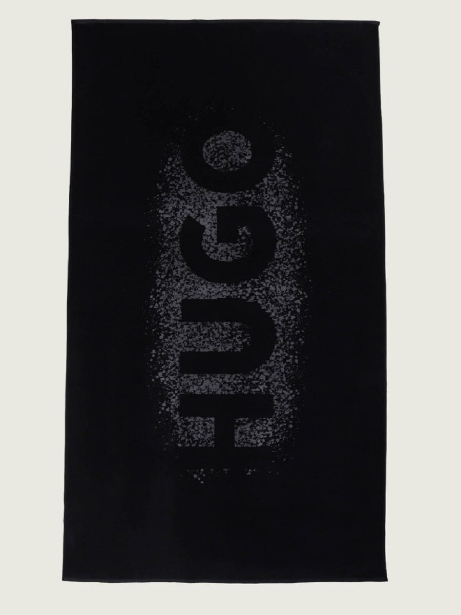 HUGO Beach Towel - SPRAY LOGO_TOWEL