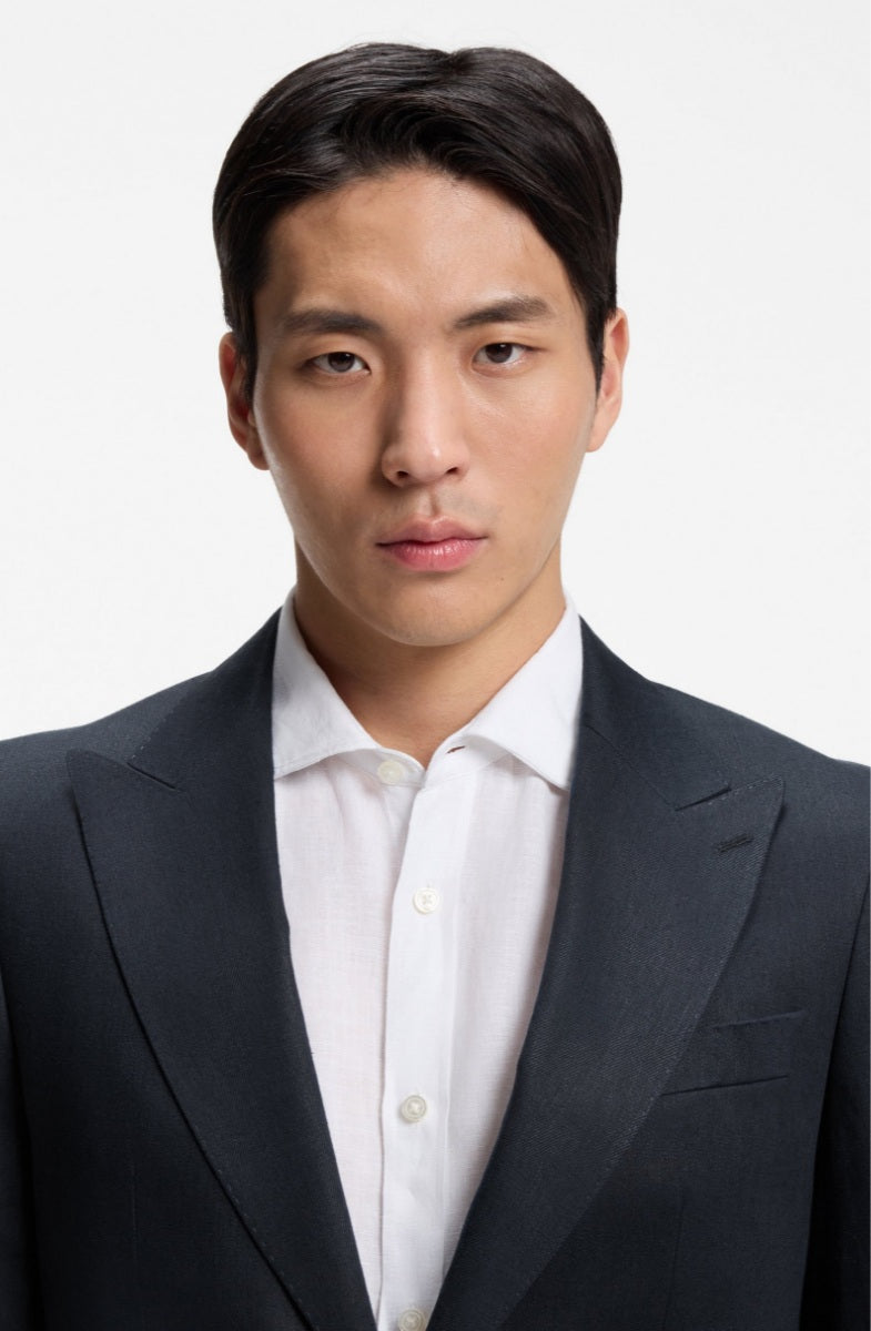 BOSS Broken Suit Jacket - H-Hutson-Peak-262