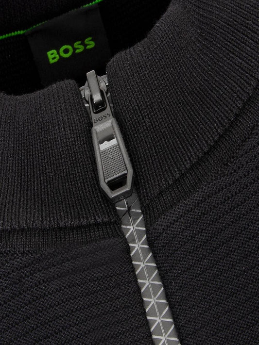 BOSS Half Zip Knitwear - KN_Network MZ