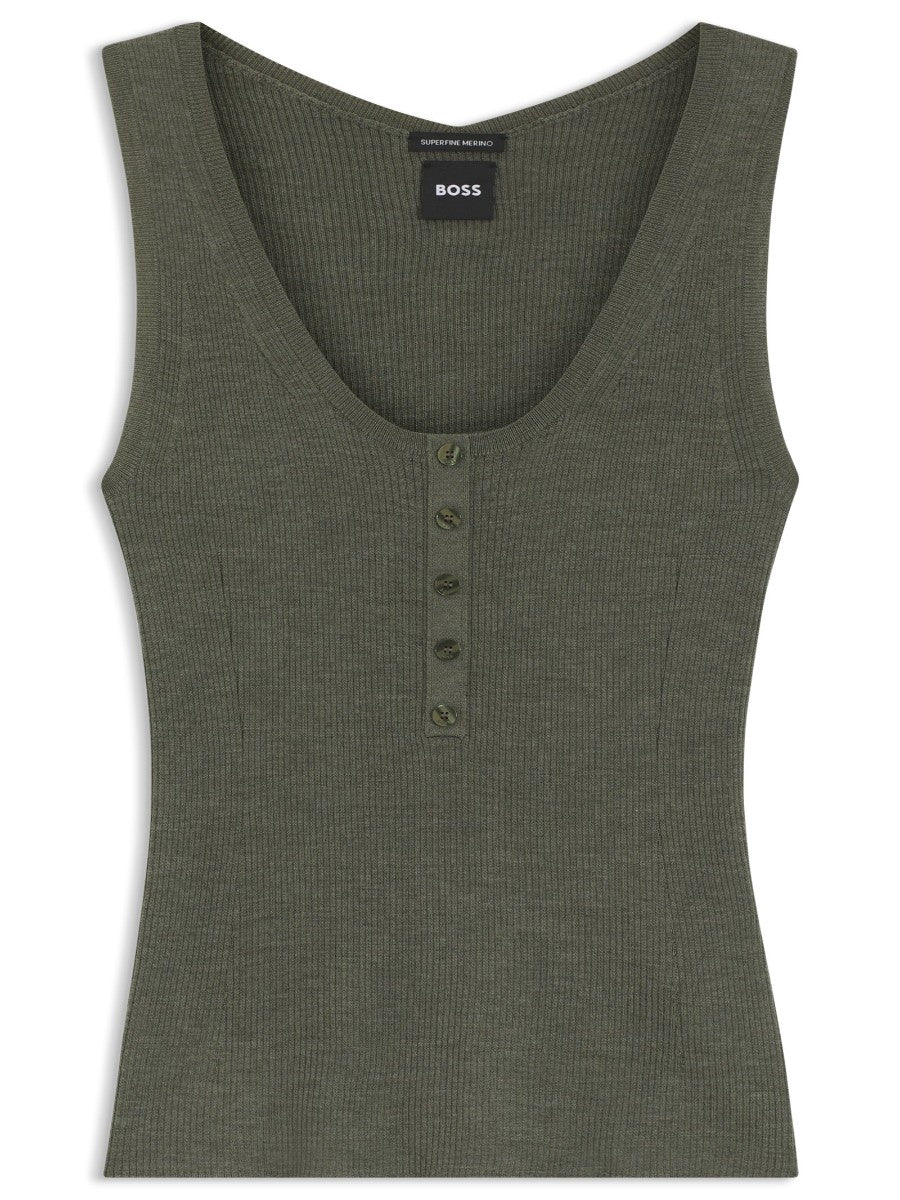 BOSS Knitted Top - Fafflesia