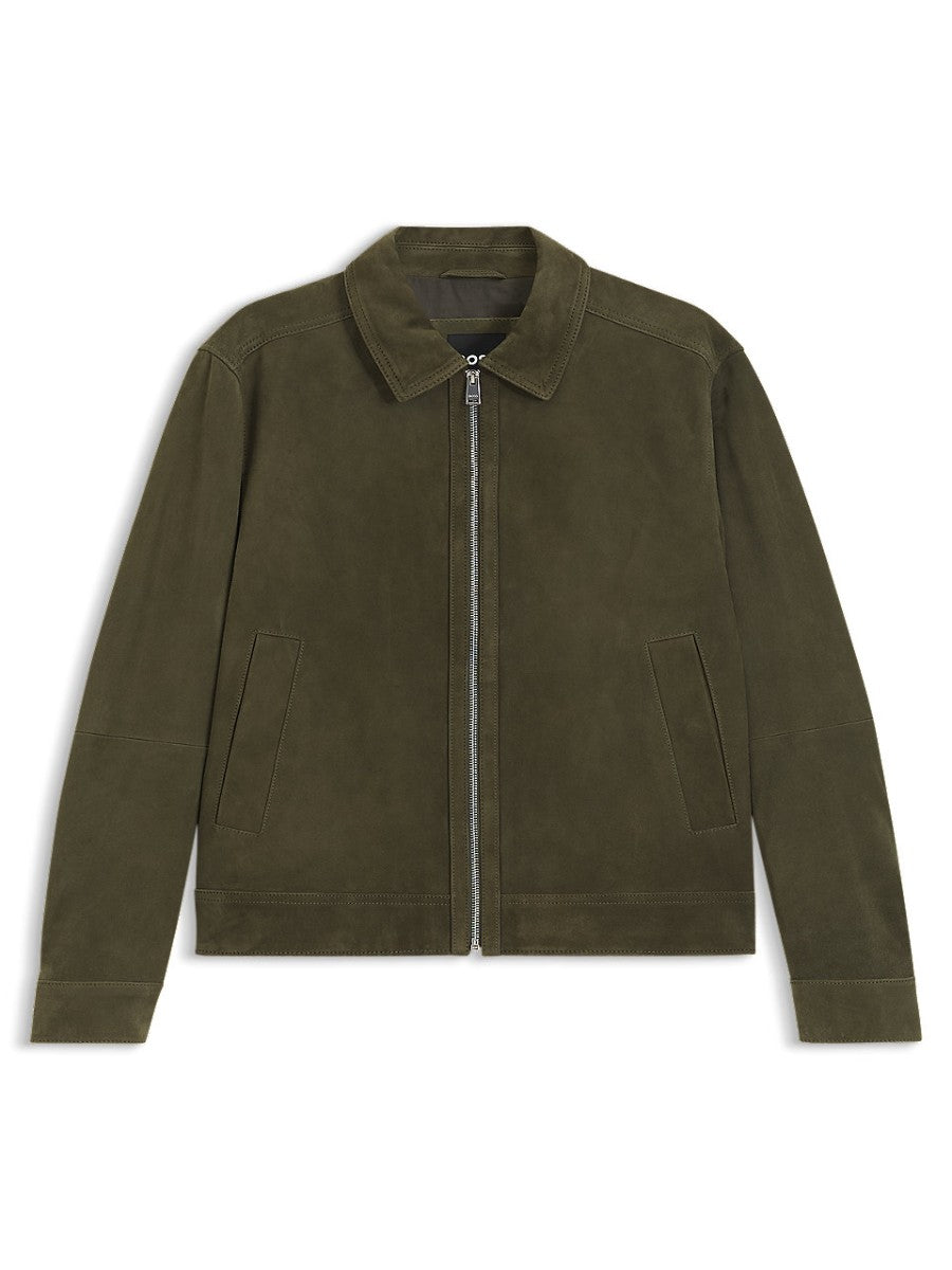 BOSS Leather Jacket - H-Malbano7