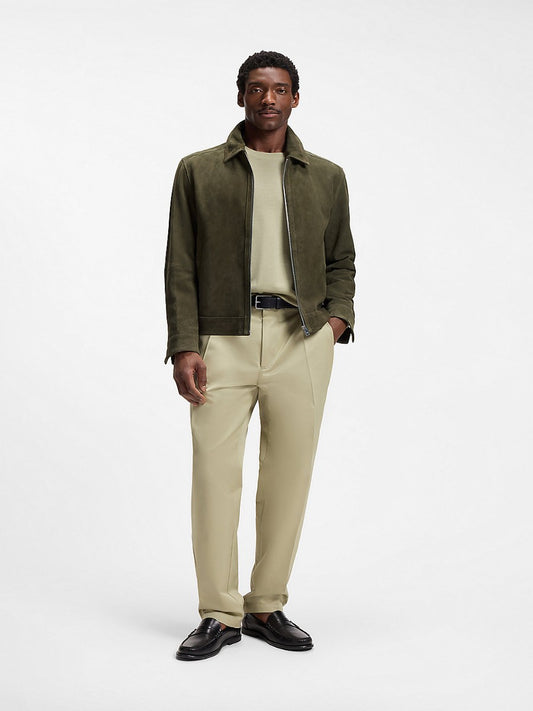 BOSS Leather Jacket - H-Malbano7