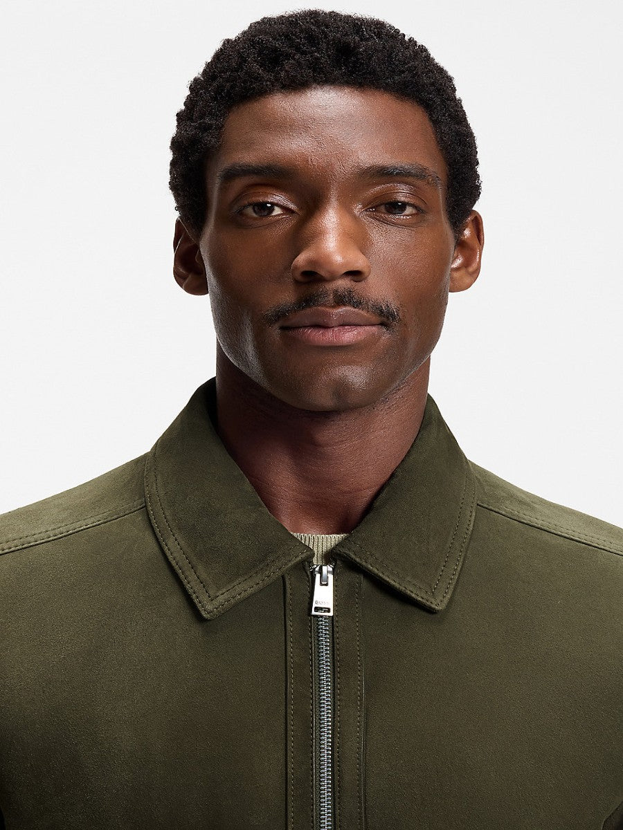 BOSS Leather Jacket - H-Malbano7