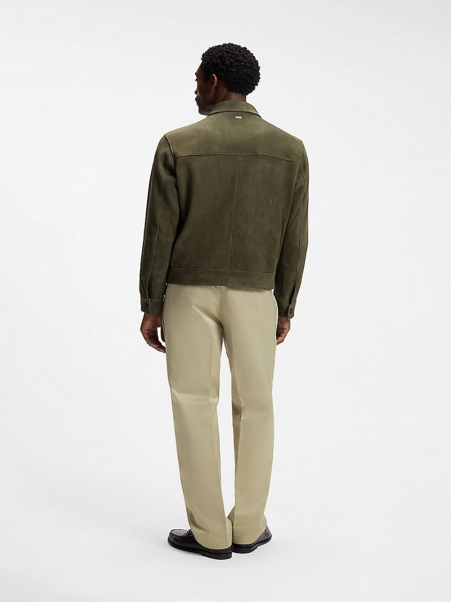 BOSS Leather Jacket - H-Malbano7