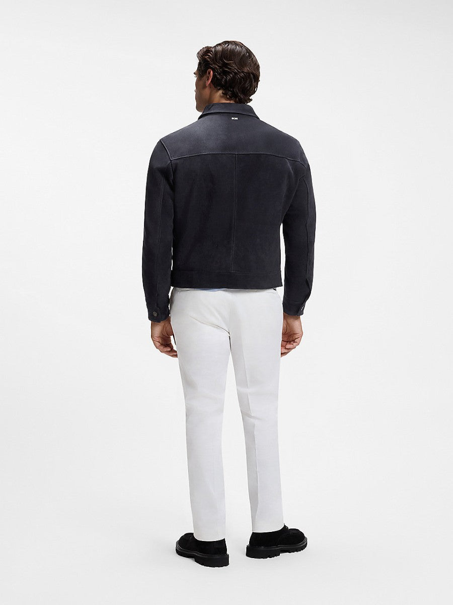 BOSS Leather Jacket - H-Malbano7