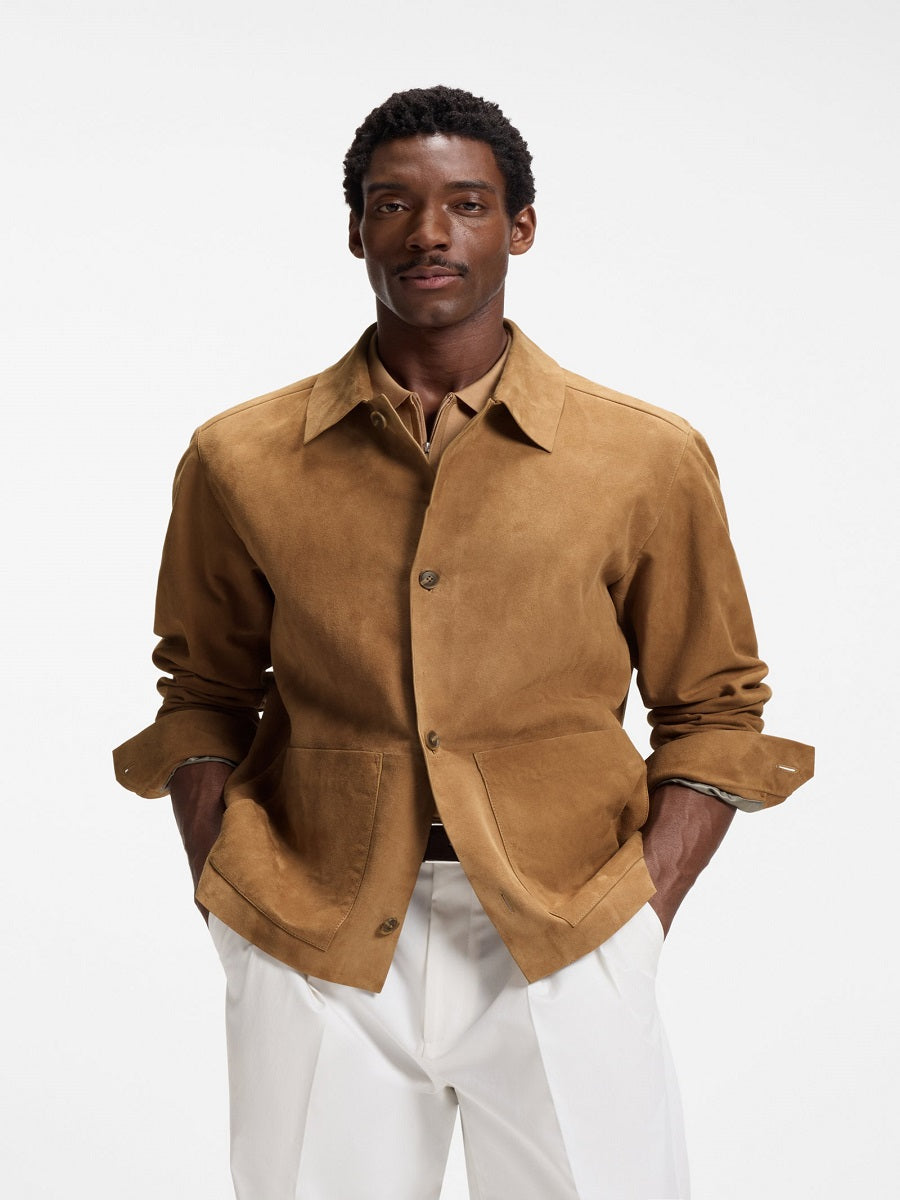 BOSS Leather Jacket - C-Mandrian