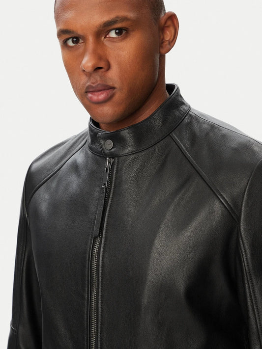 HUGO Leather Jacket - Likos