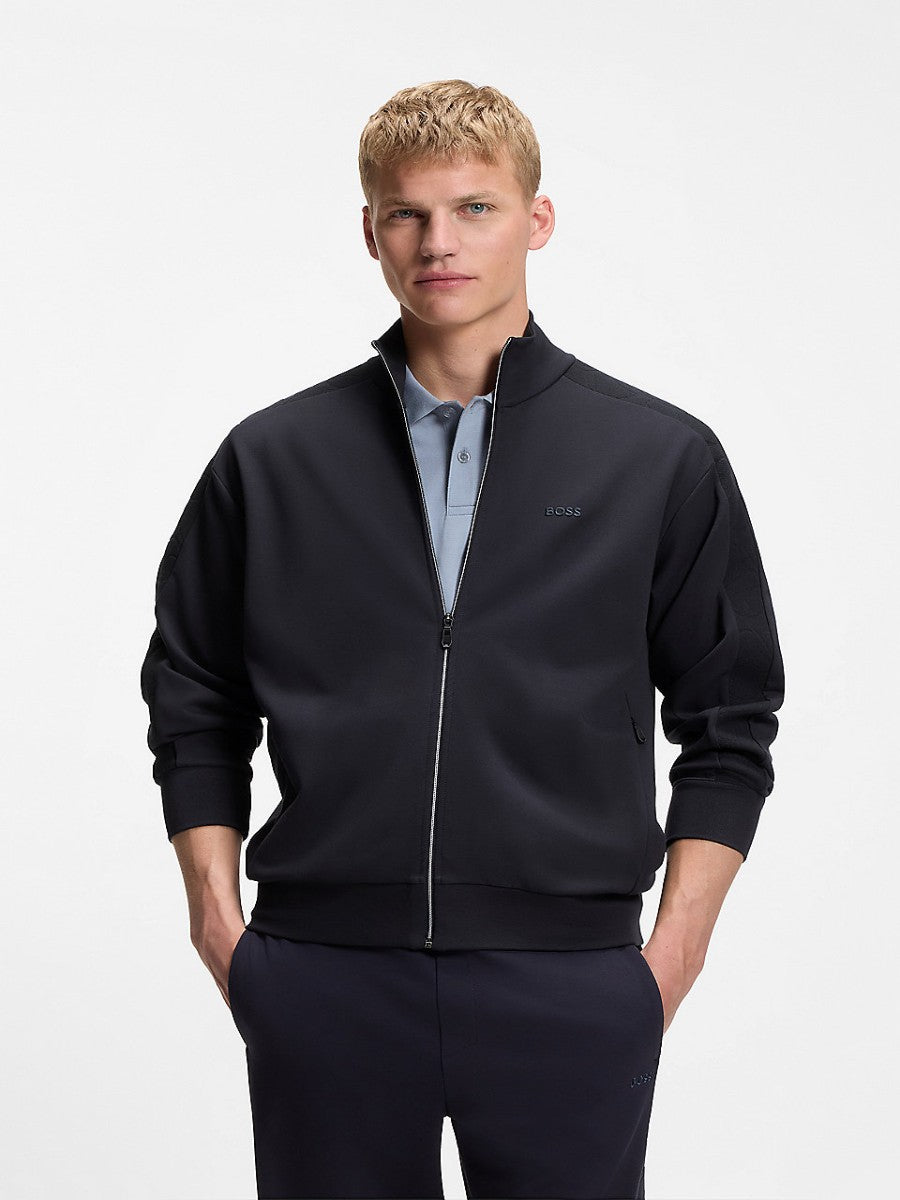 BOSS Active Sweatshirt - SW_Union Tape FZ