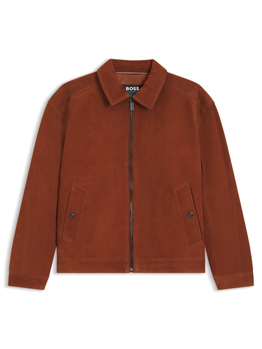 BOSS Leather Jacket - C-Minton_AM