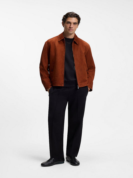 BOSS Leather Jacket - C-Minton_AM