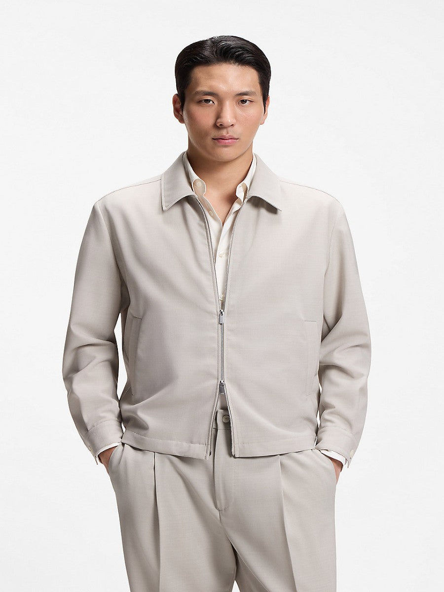 BOSS Broken Suit Jacket - P-Carper-Zip-263F