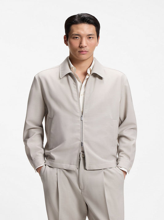 BOSS Broken Suit Jacket - P-Carper-Zip-263F