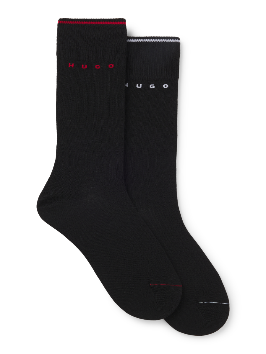 HUGO Regular Socks - 2P RS RETRO RIB MD