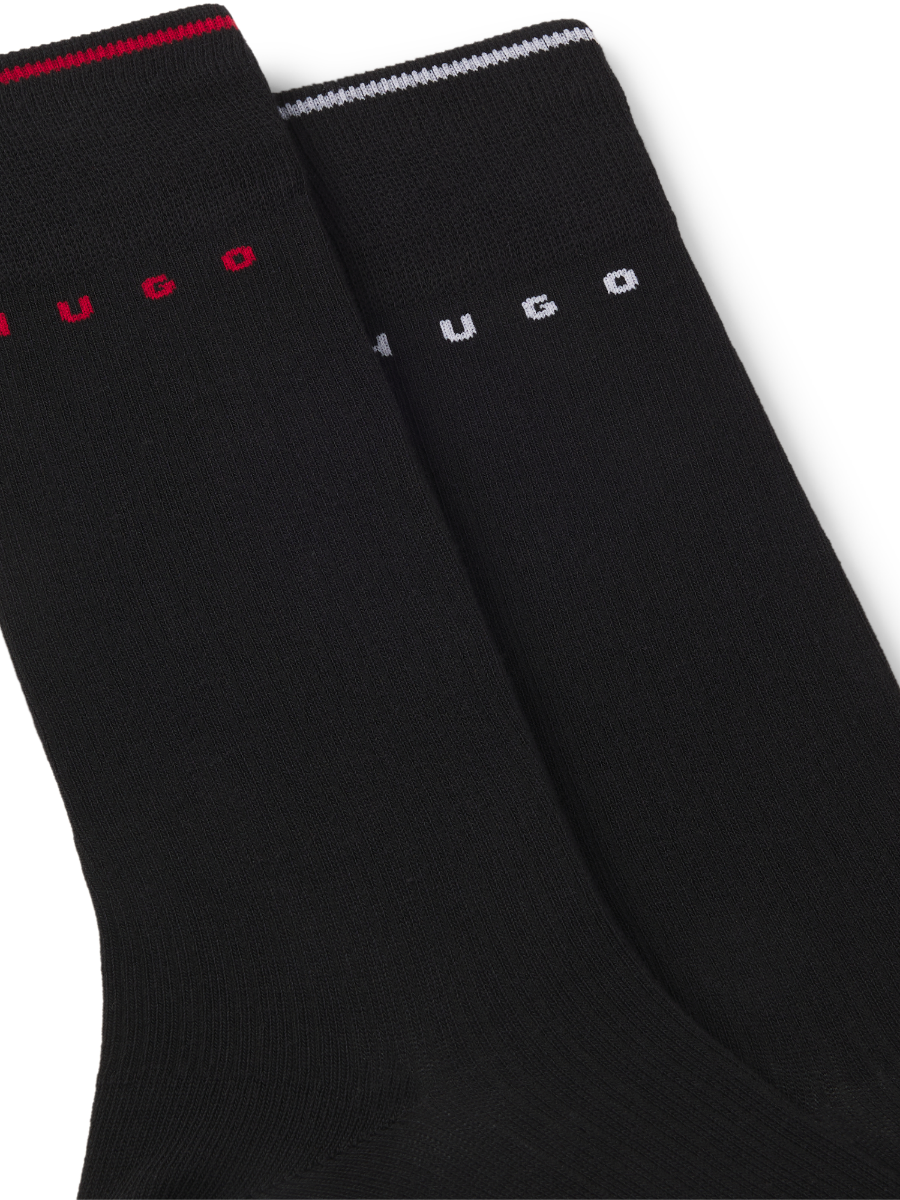 HUGO Regular Socks - 2P RS RETRO RIB MD