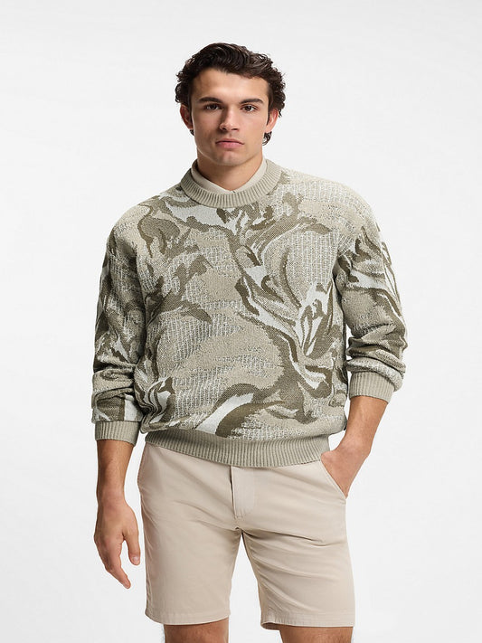 BOSS Crew Neck Knitwear - Afloralo