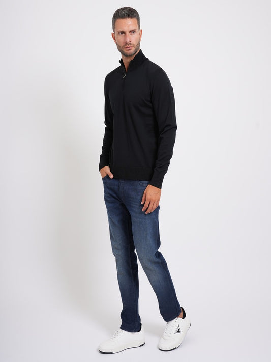 BOSS Half Zip Knitwear - H-Ebenji