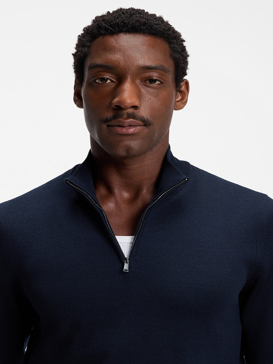 BOSS Half Zip Knitwear - H-Ebenji