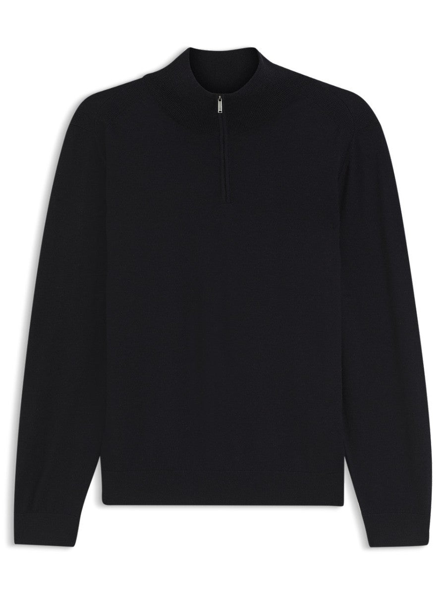 BOSS Half Zip Knitwear - L-Lineo