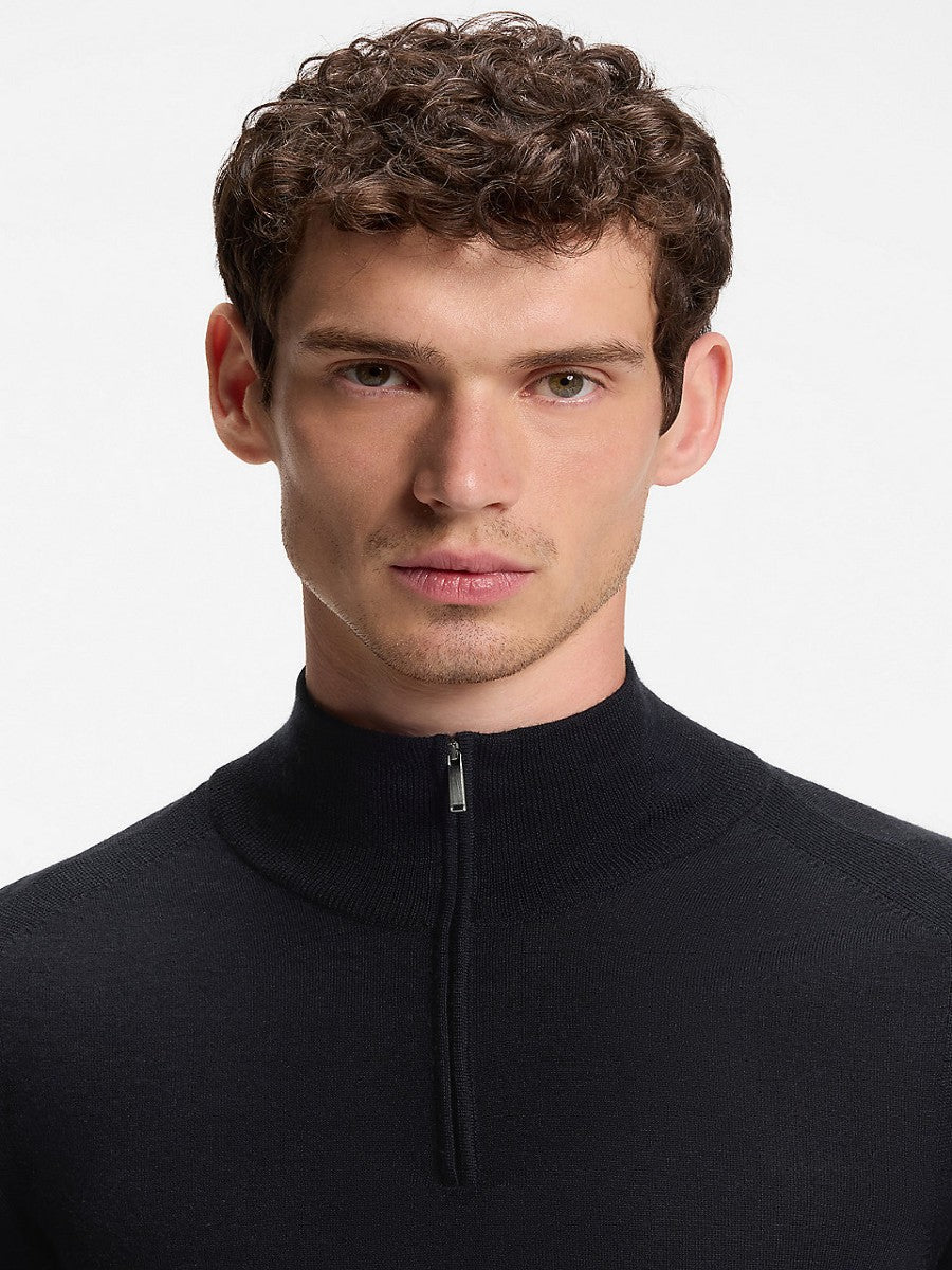 BOSS Half Zip Knitwear - L-Lineo