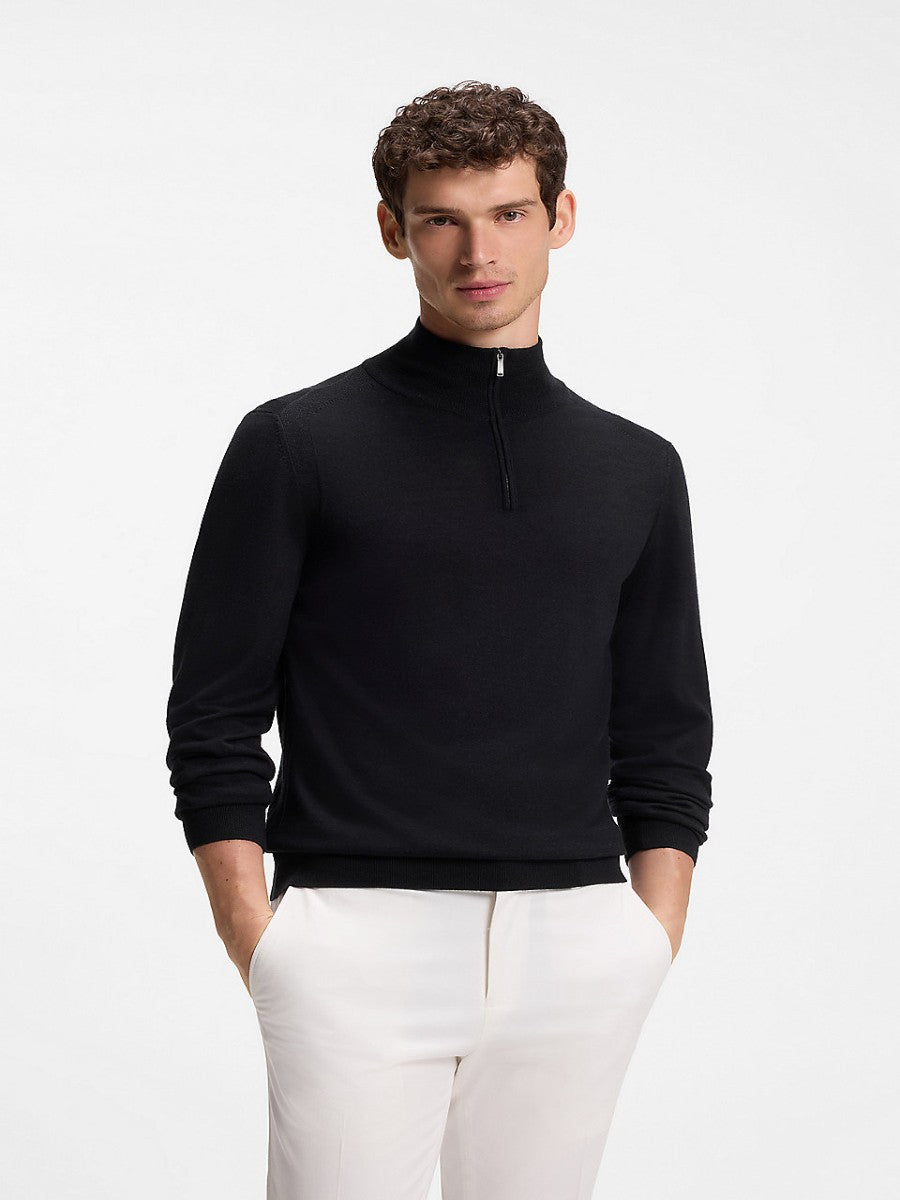 BOSS Half Zip Knitwear - L-Lineo