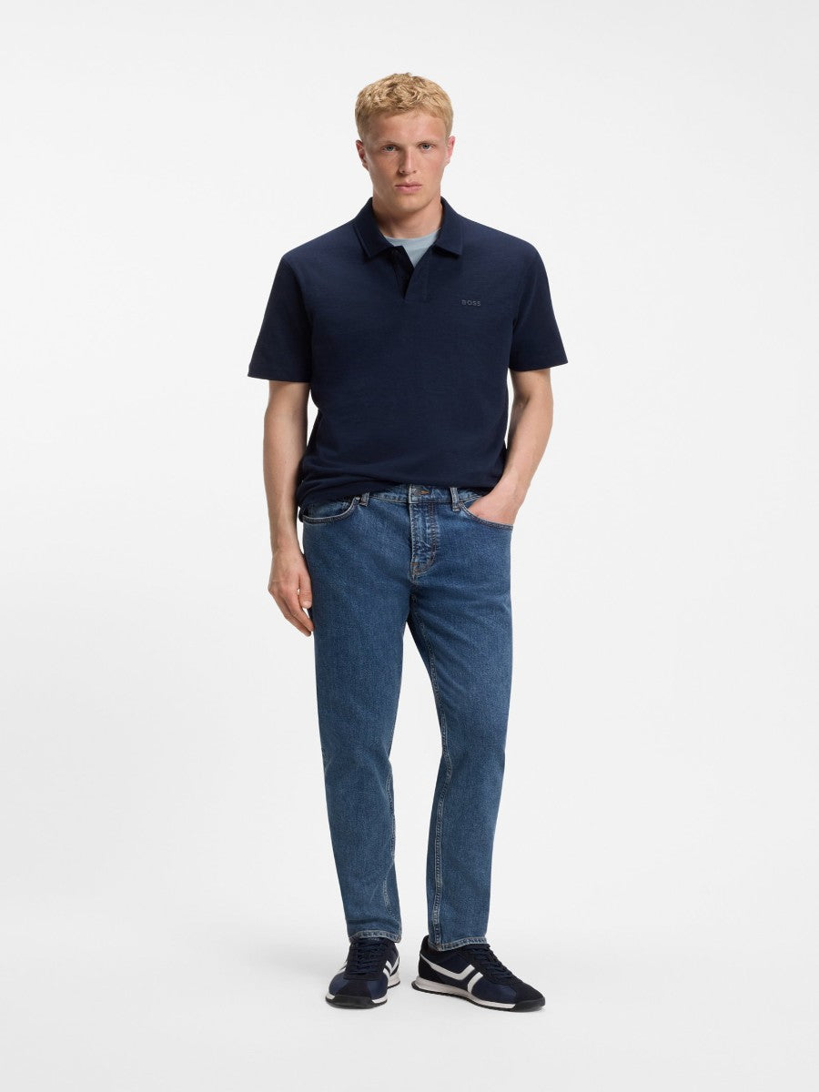 BOSS Taper Fit Denim - ONYX BO AD BSCS