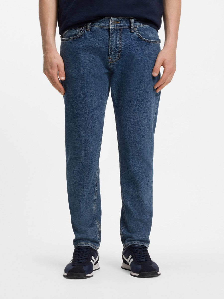 BOSS Taper Fit Denim - ONYX BO AD BSCS