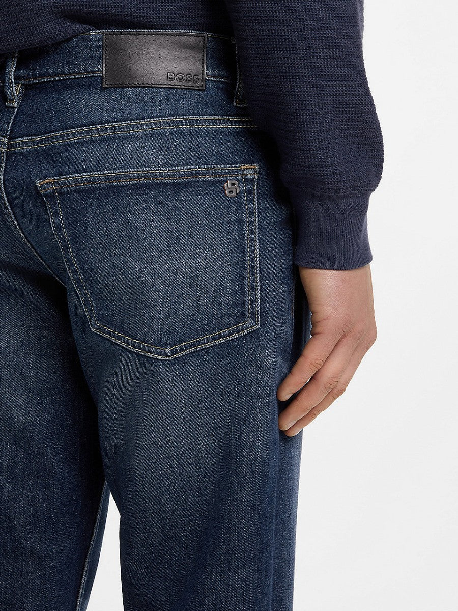 BOSS Taper Fit Denim - ONYX-3- BO
