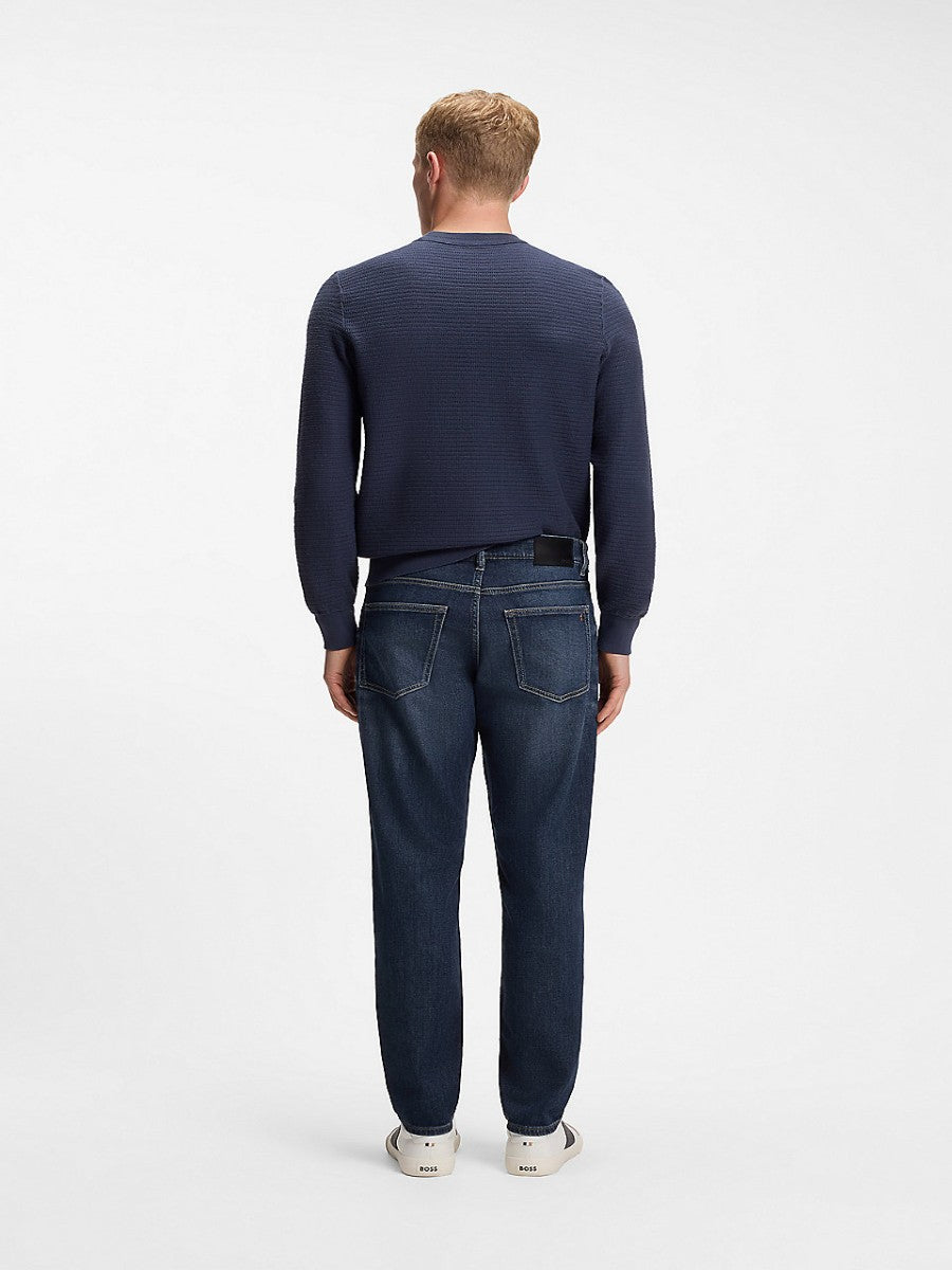 BOSS Taper Fit Denim - ONYX-3- BO