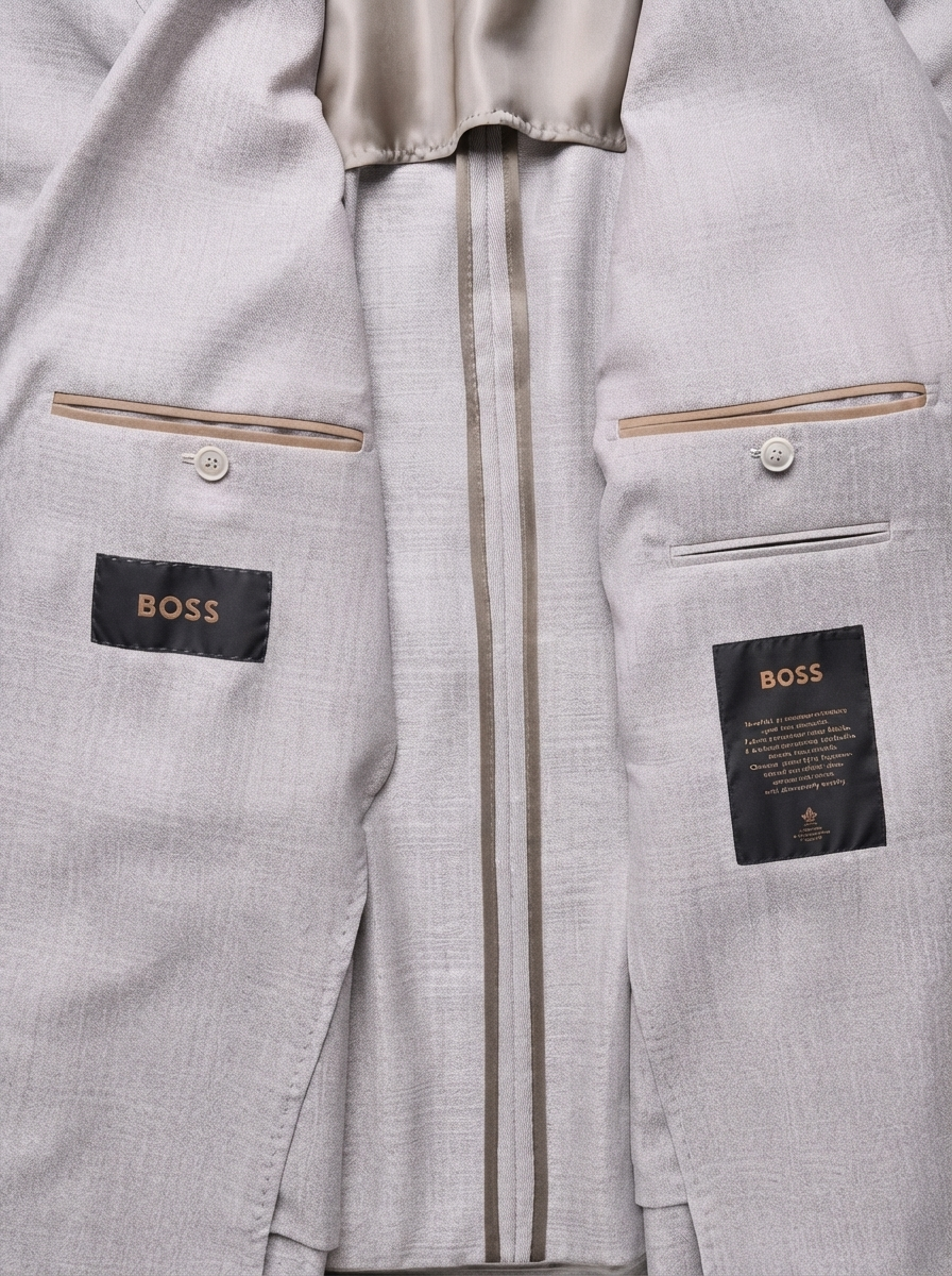 BOSS Broken Suit Jacket - L-Jeff-FP-253