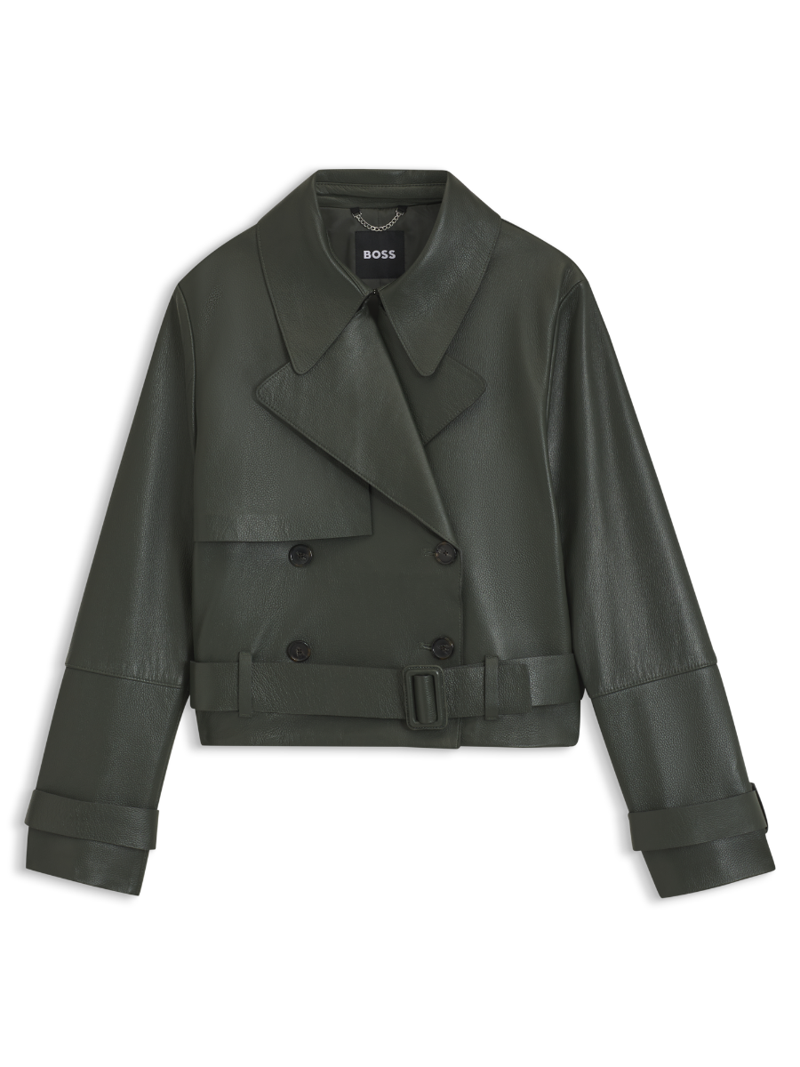 BOSS Leather Jacket - Satela1