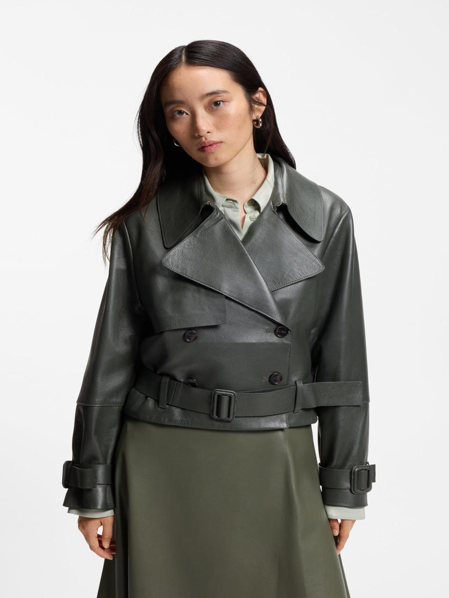BOSS Leather Jacket - Satela1