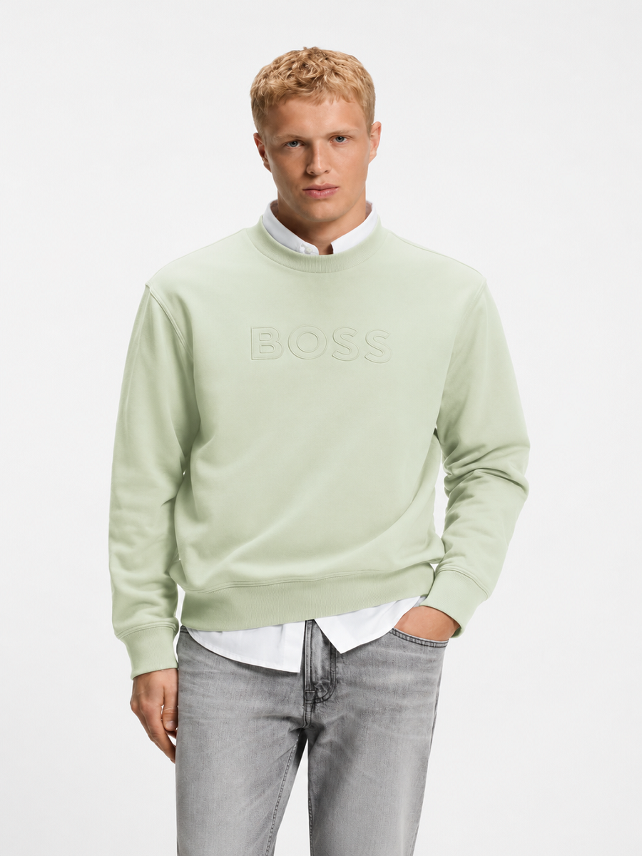 BOSS Crew Neck Sweatshirt - We_Logo