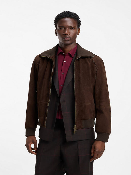 HUGO Leather Jacket - Laines