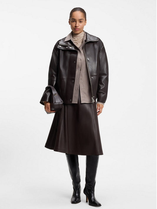 BOSS Leather Jacket - Savani