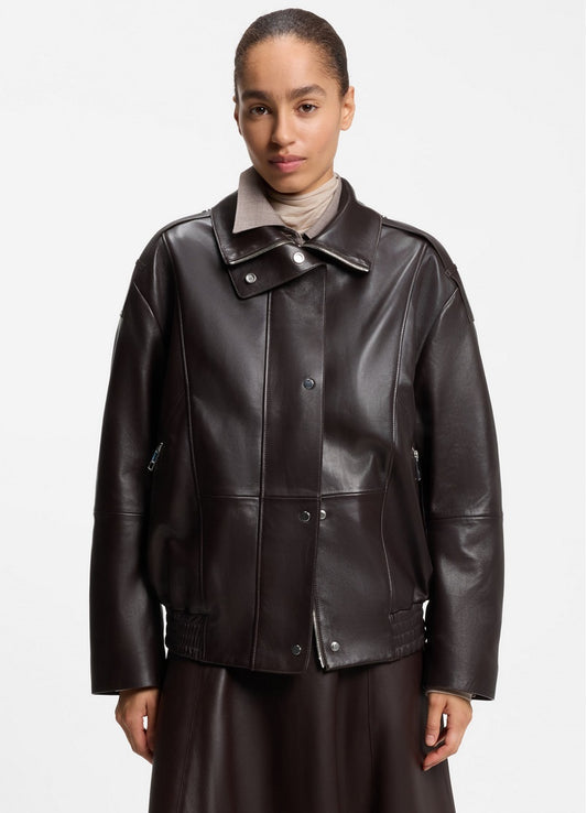 BOSS Leather Jacket - Savani