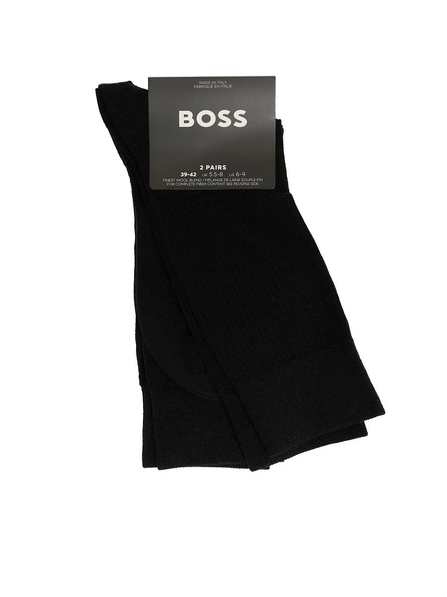 BOSS Regular Socks - 2P RS RIB Uni WO