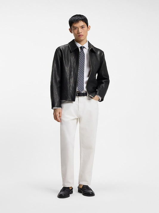 HUGO Leather Jacket - Liro