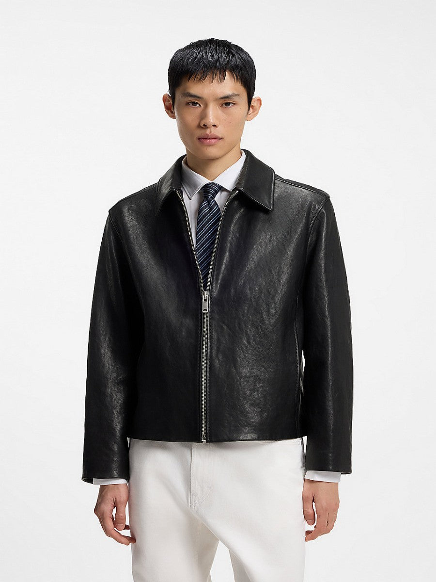 HUGO Leather Jacket - Liro