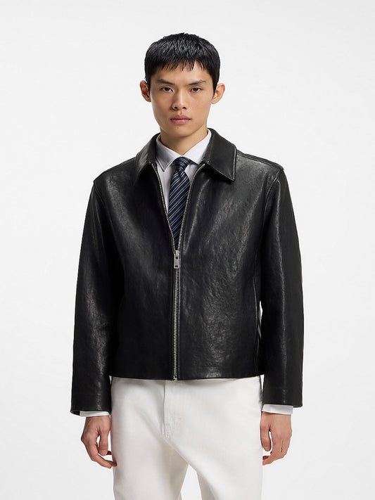 HUGO Leather Jacket - Liro