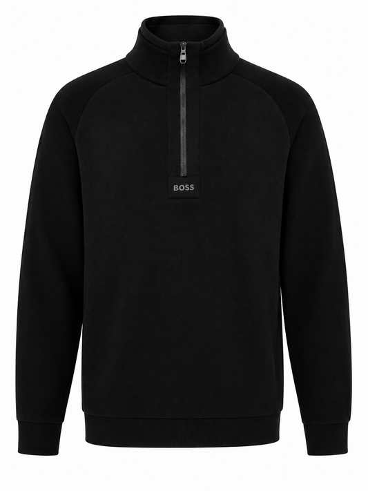 BOSS Hal Zip Knitwear - KN_Teddy QZ