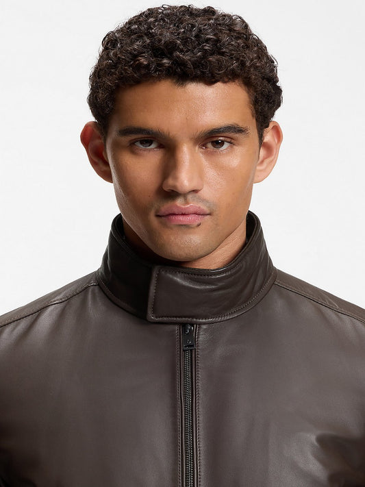 BOSS Leather Jacket - C-Marac