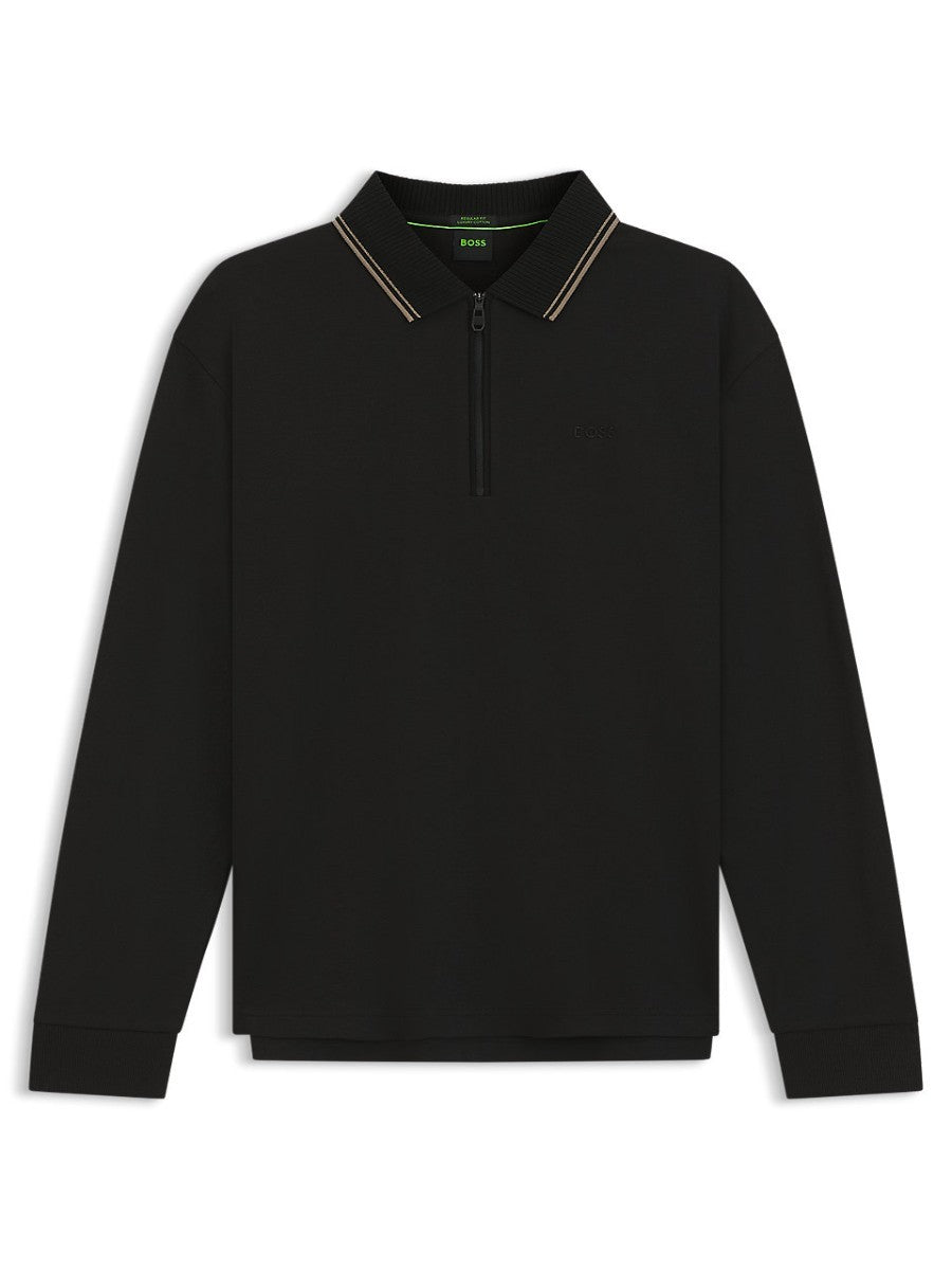 BOSS Polo Long Sleeve - PL_Cord Plisy