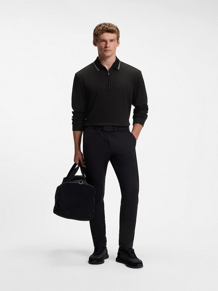 BOSS Polo Long Sleeve - PL_Cord Plisy