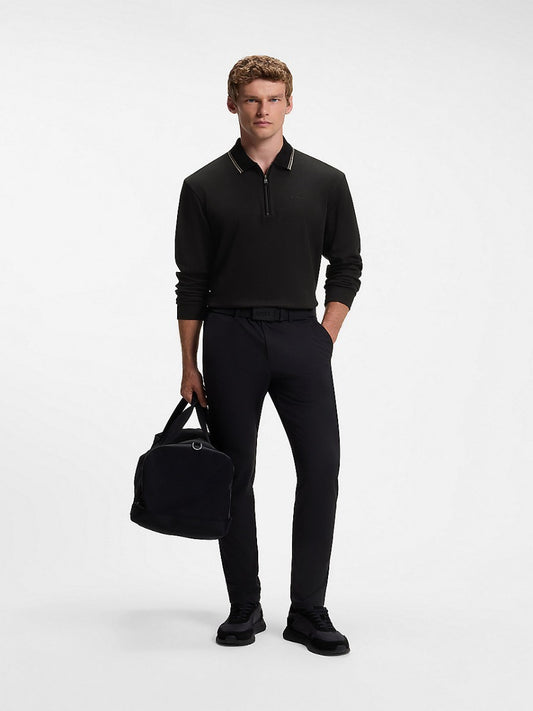 BOSS Polo Long Sleeve - PL_Cord Plisy