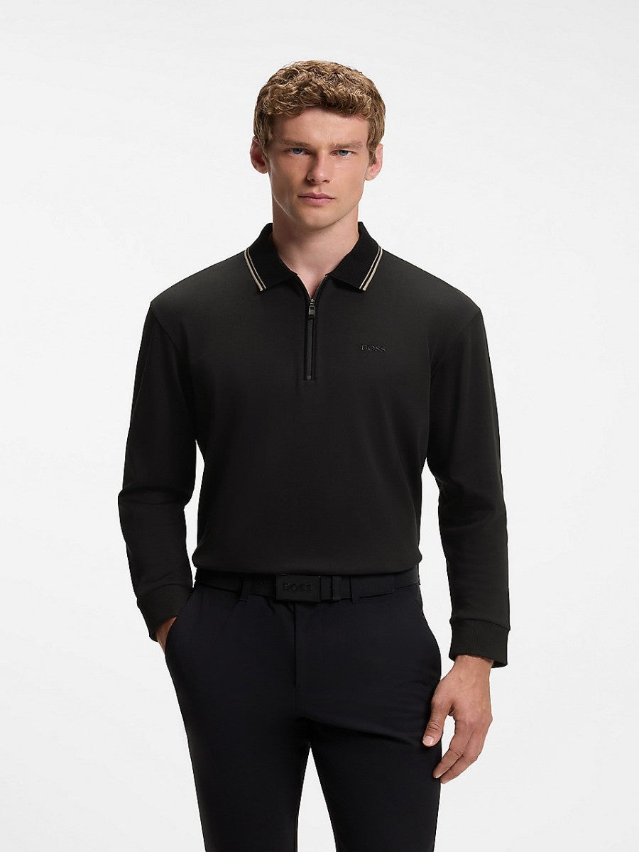 BOSS Polo Long Sleeve - PL_Cord Plisy