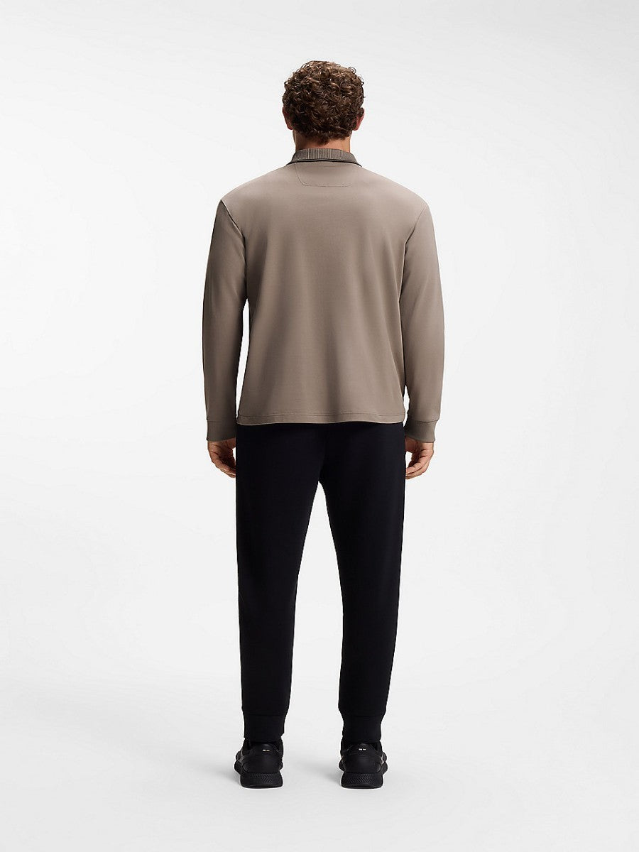 BOSS Polo Long Sleeve - PL_Cord Plisy