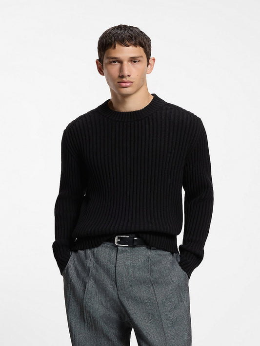 HUGO Crew Neck Knitwear - Sribban